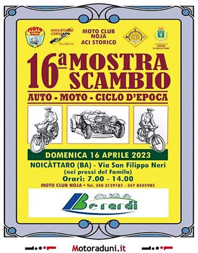 Locandina evento 16^ MOSTRA SCAMBIO