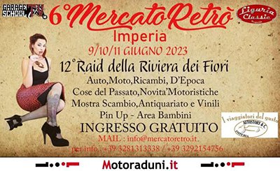Locandina evento 6° MERCATORETRO'