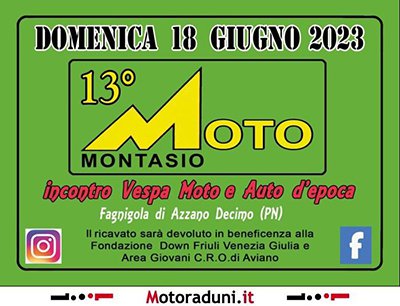 Locandina evento 13° MOTOMONTASIO