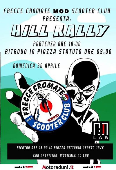 Locandina evento HILL RALLY