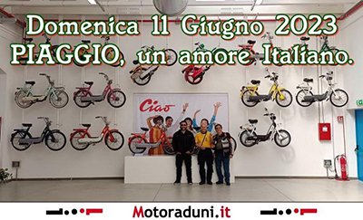Locandina evento PIAGGIO, UN AMORE ITALIANO