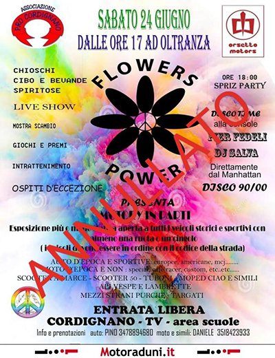 Locandina evento MOTORY IN PARTI