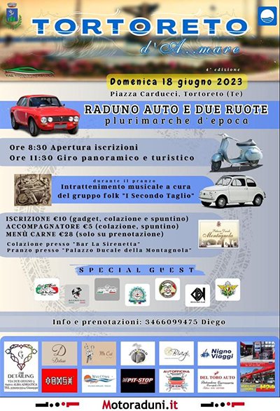 Locandina evento 4^ ED. TORTORETO D'A...MARE