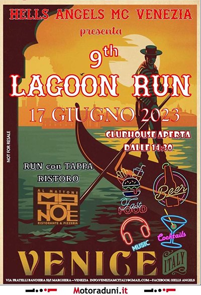 Locandina evento 9° LAGOON RU