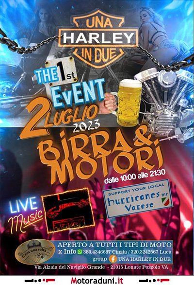 Locandina evento BIRRA & MOTORI