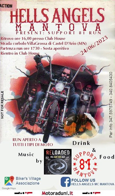 Locandina evento SUPPORT 81 RU