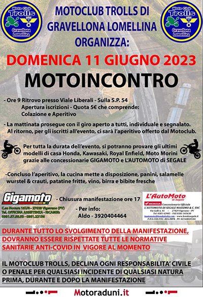 Locandina evento MOTOINCONTRO