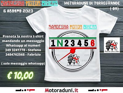 Locandina evento SARDEGNA MOTOR BIKERS - MOTORADUNO DI TORREGRANDE 2023