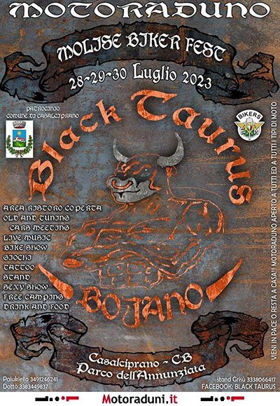 Locandina evento MOLISE BIKER FEST 2023