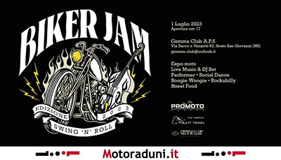 Locandina evento BIKER JAM 2
