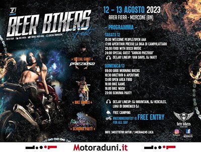 Locandina evento VI° BEER BIKERS FEST