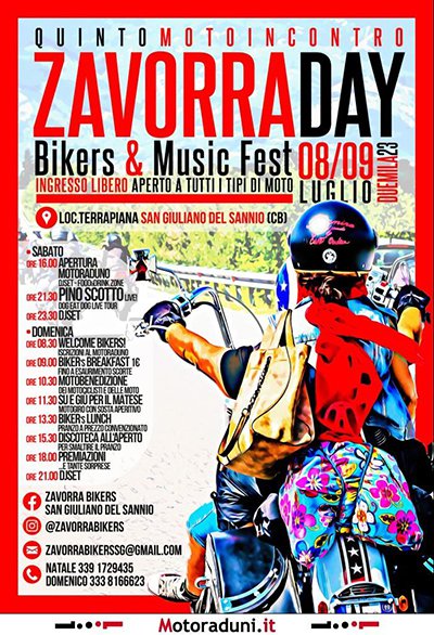 Locandina evento 5° ZAVORRA DAY