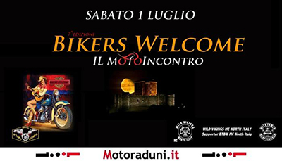 Locandina evento 7° BIKERS WELCOME - IL MOTOINCONTRO 2023
