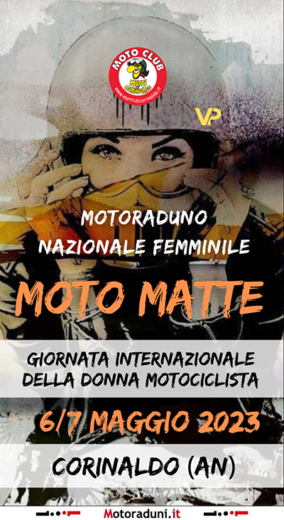 Locandina evento MOTO MATTE