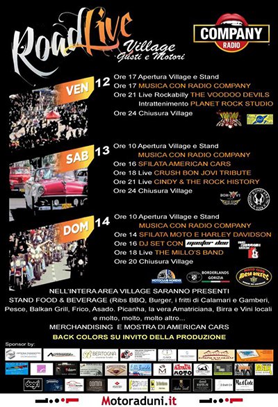 Locandina evento ROADLIVE FESTIVAL