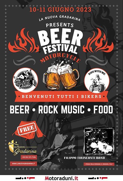 Locandina evento GRADARINA BEER FESTIVAL