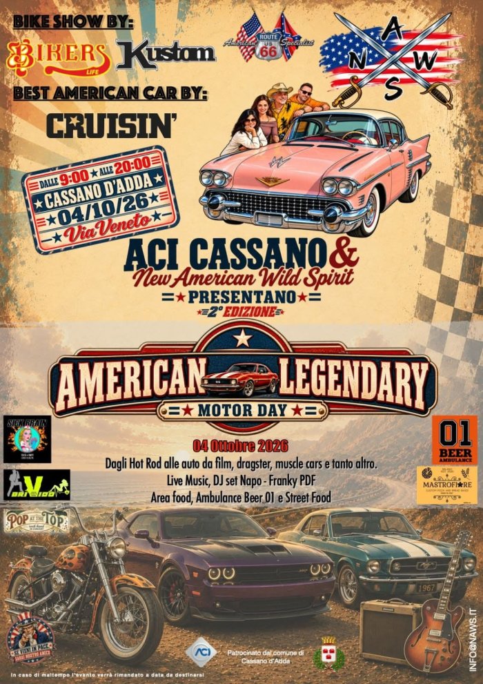 2° AMERICAN LEGENDARY MOTOR DAY