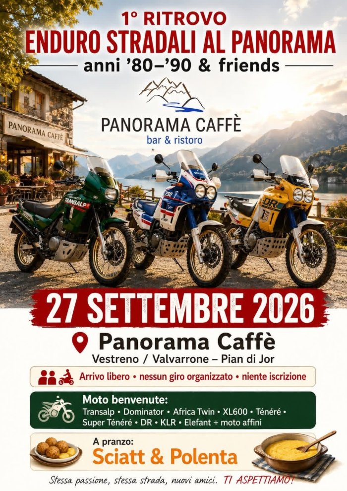 1° RITROVO ENDURO STRADALI AL PANORAMA