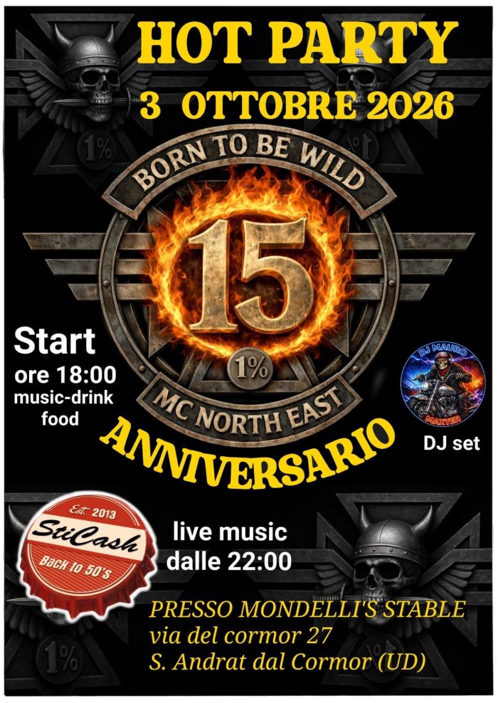 15° HOT PARTY
