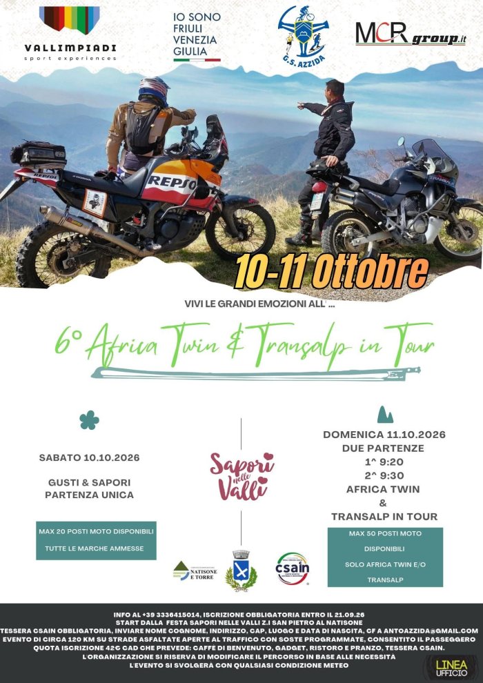 6° Africa Twin & Transalp in Tour