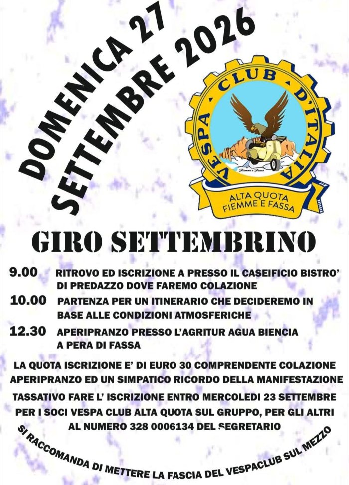 GIRO SETTEMBRINO