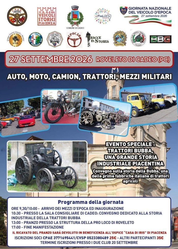 Giornata Nazionale del Veicolo d'Epoca