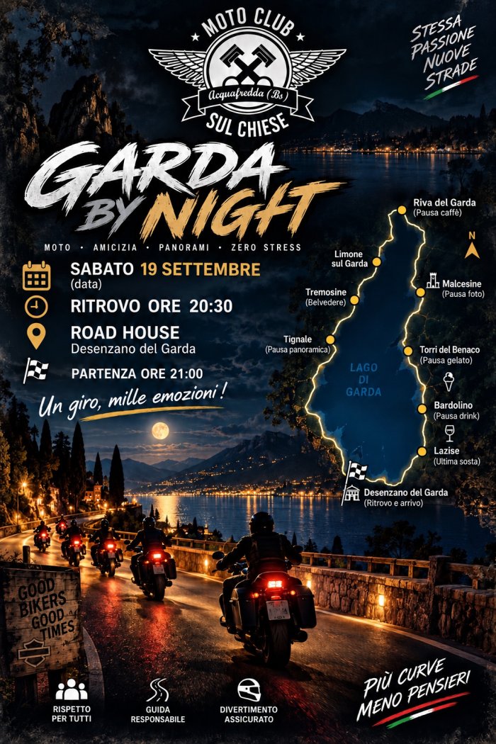 3 notturna lago di Garda
