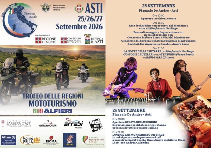 2026 Trofeo delle Regioni Mototurismo