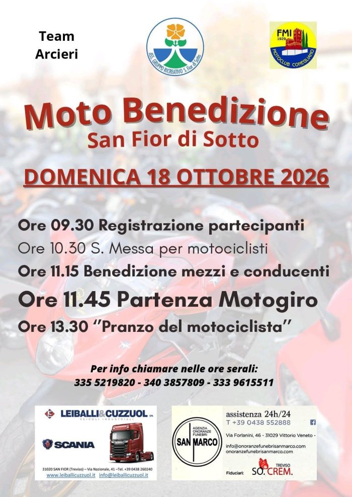 Moto Benedizione