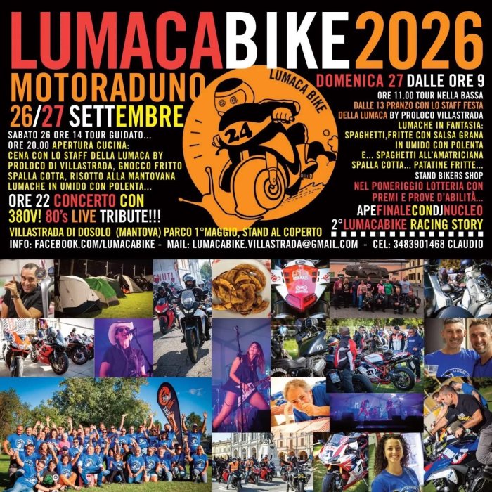 LUMACA BIKE 2026