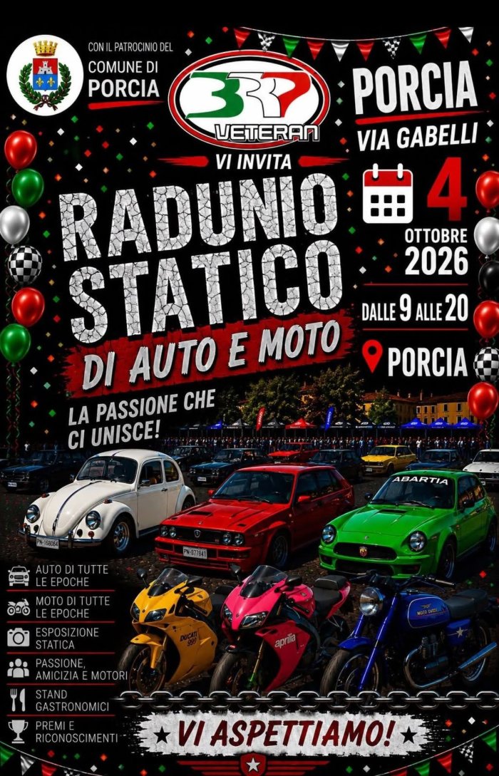RADUNO STATICO DI AUTO E MOTO