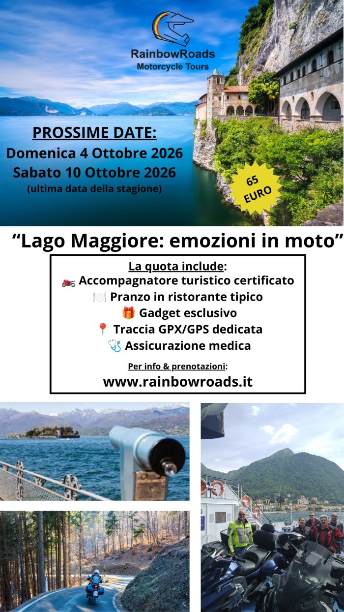 Lago Maggiore: emozioni in moto