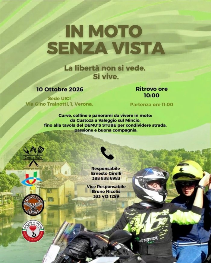 IN MOTO SENZA VISTA