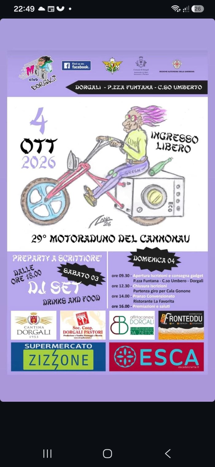 29° MOTORADUNO DEL CANNONAU