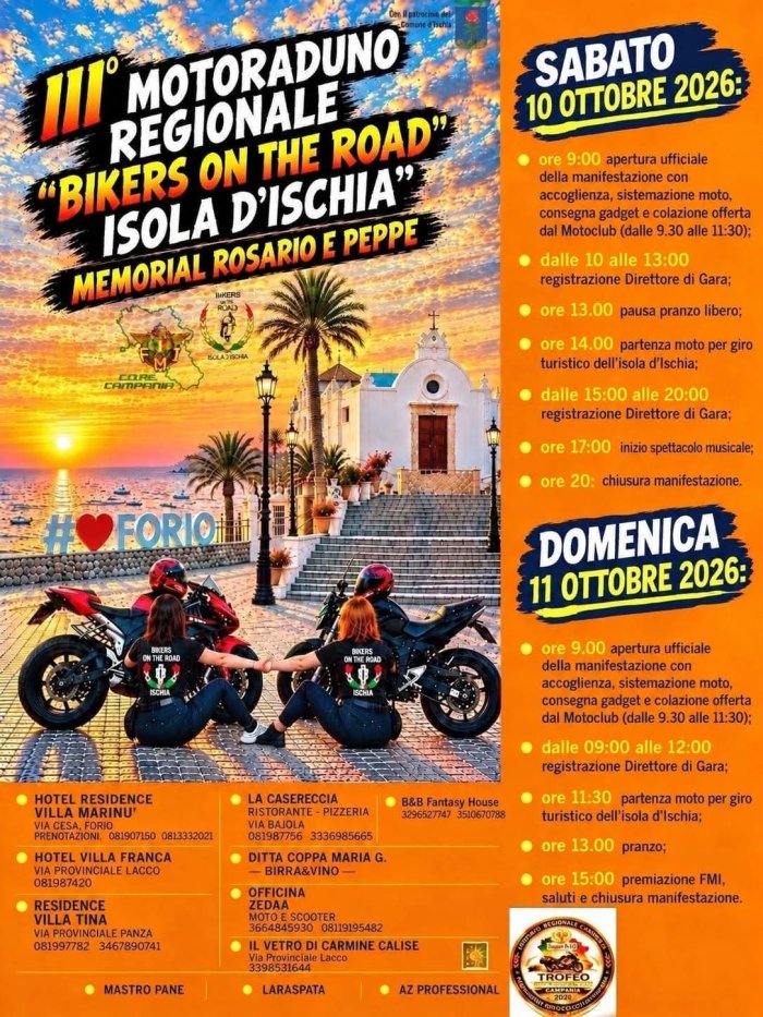 III° MOTORADUNO REGIONALE "BIKERS ON THE ROAD"
