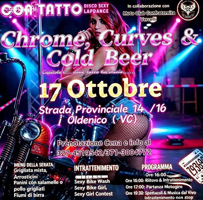 Chrome, Curves & Cold Beer