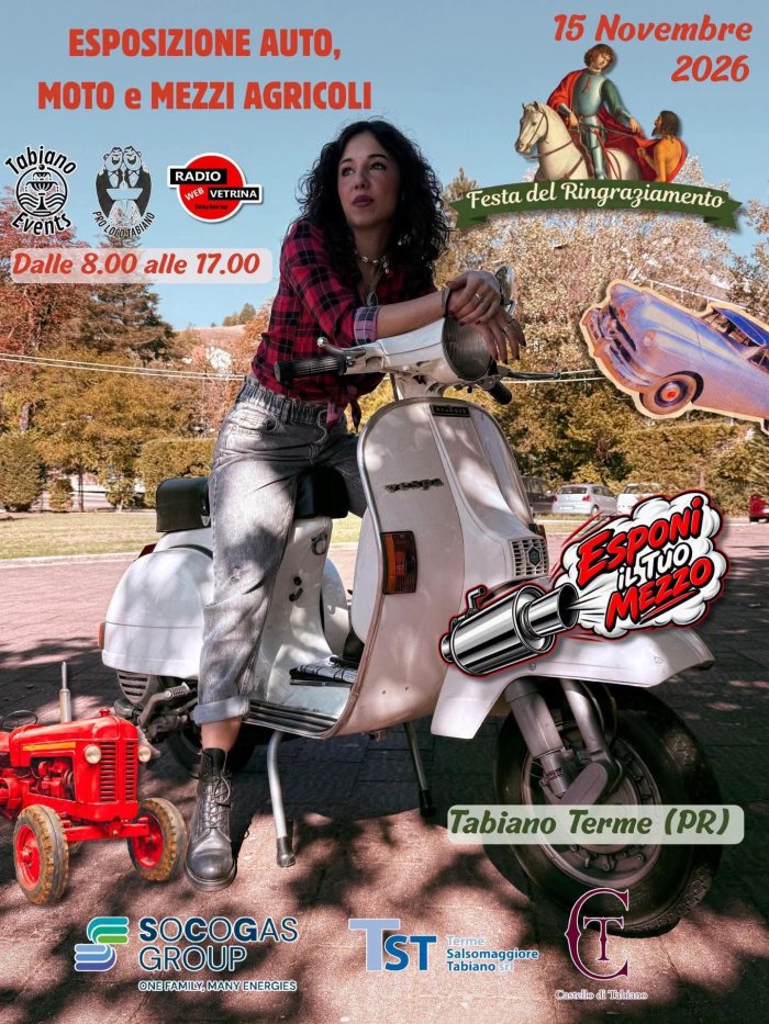 ESPOSIZIONE AUTO, MOTO e MEZZI AGRICOLI