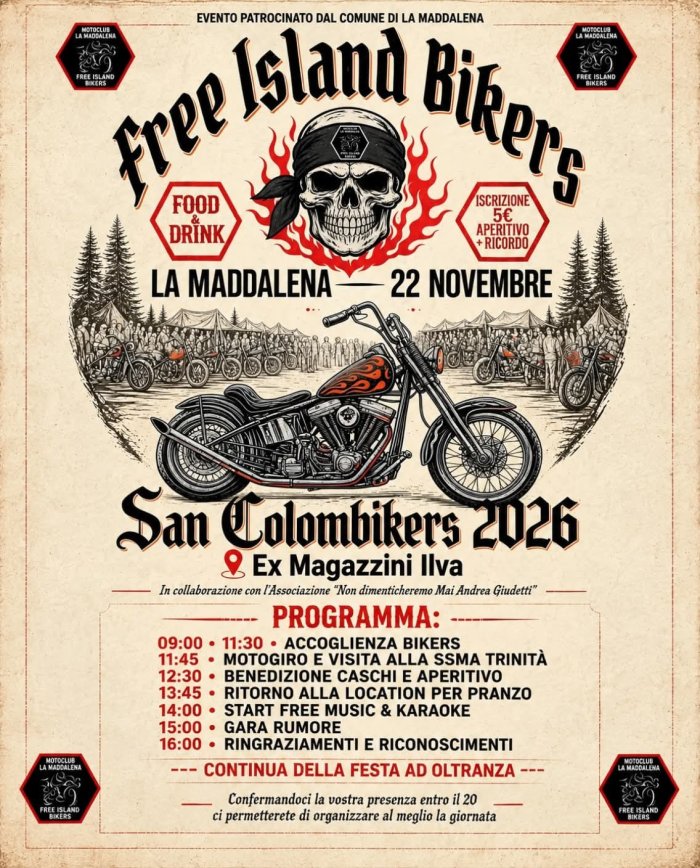 2026 Free Island Bikers