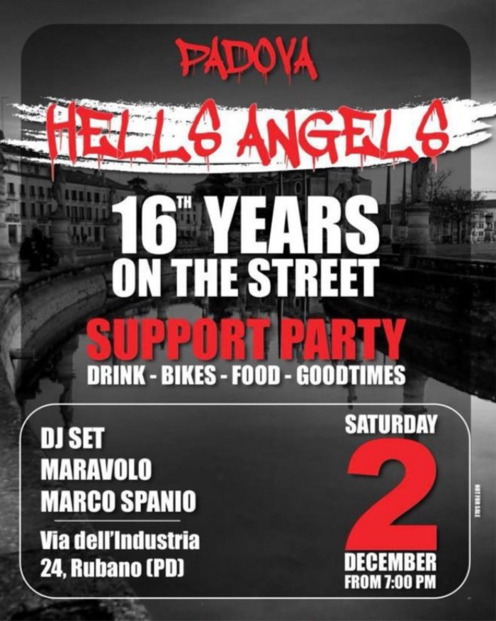 SUPPORT PARTY HAMC PADOVA