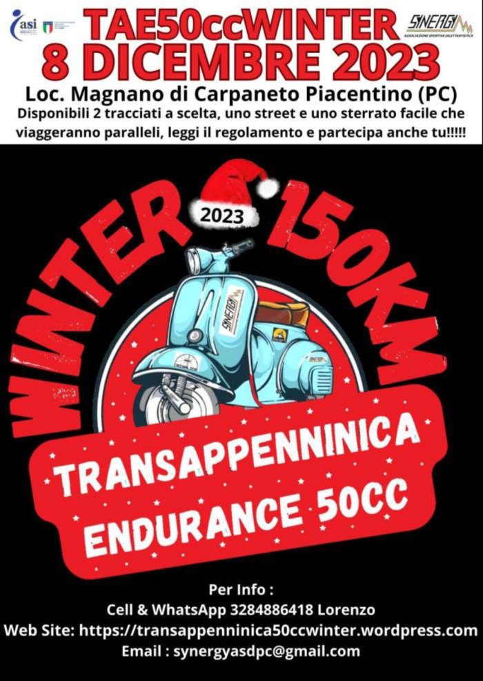 TRANSAPPENNINICA ENDURANCE 50CC WINTER