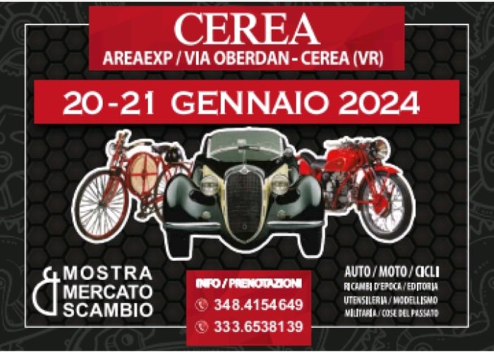 mostra mercato scambio d'epoca Cerea