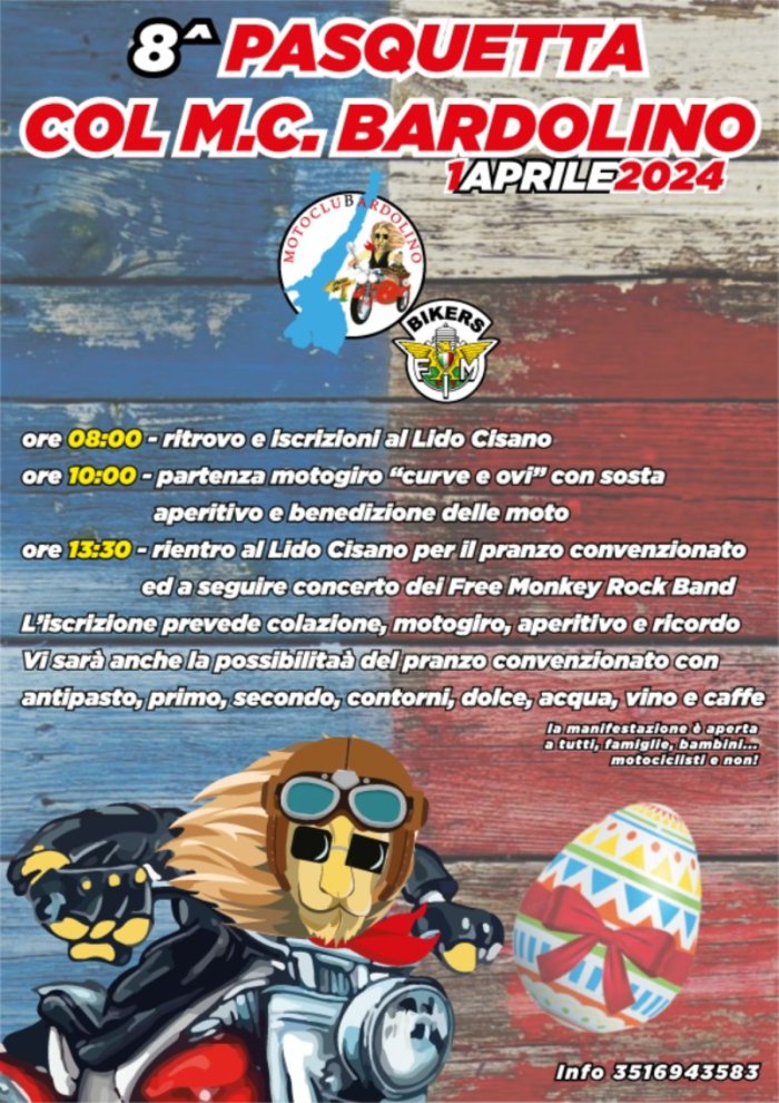 8 motoPasquetta con mc bardolino