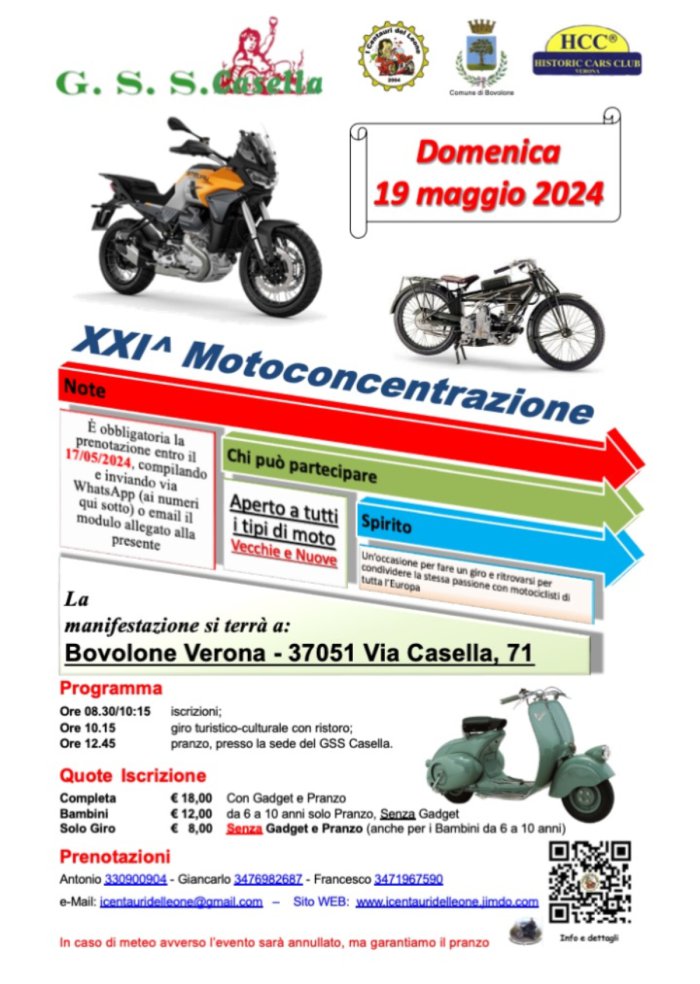 XXI^ Motoconcentrazione "Città di Bovolone"