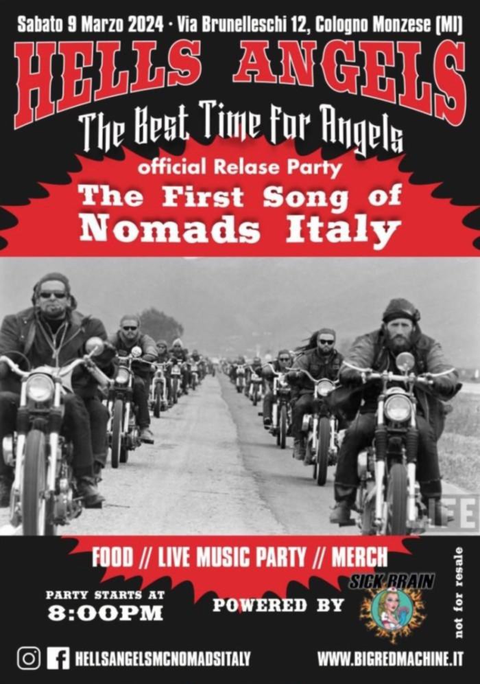 THE FIRST SONG OF NOMADS ITALY