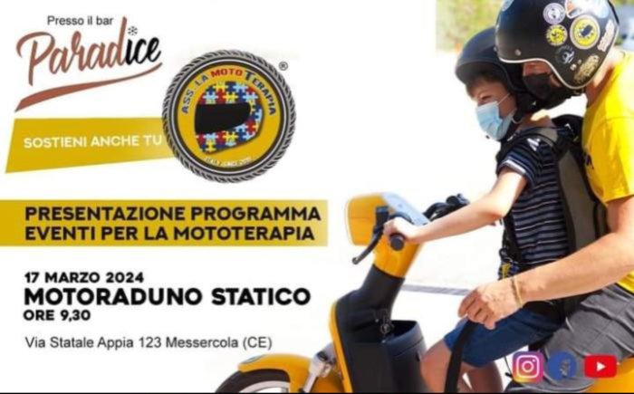PRESENTAZIONE PROGRAMMA EVENTI PER LA MOTOTERAPIA