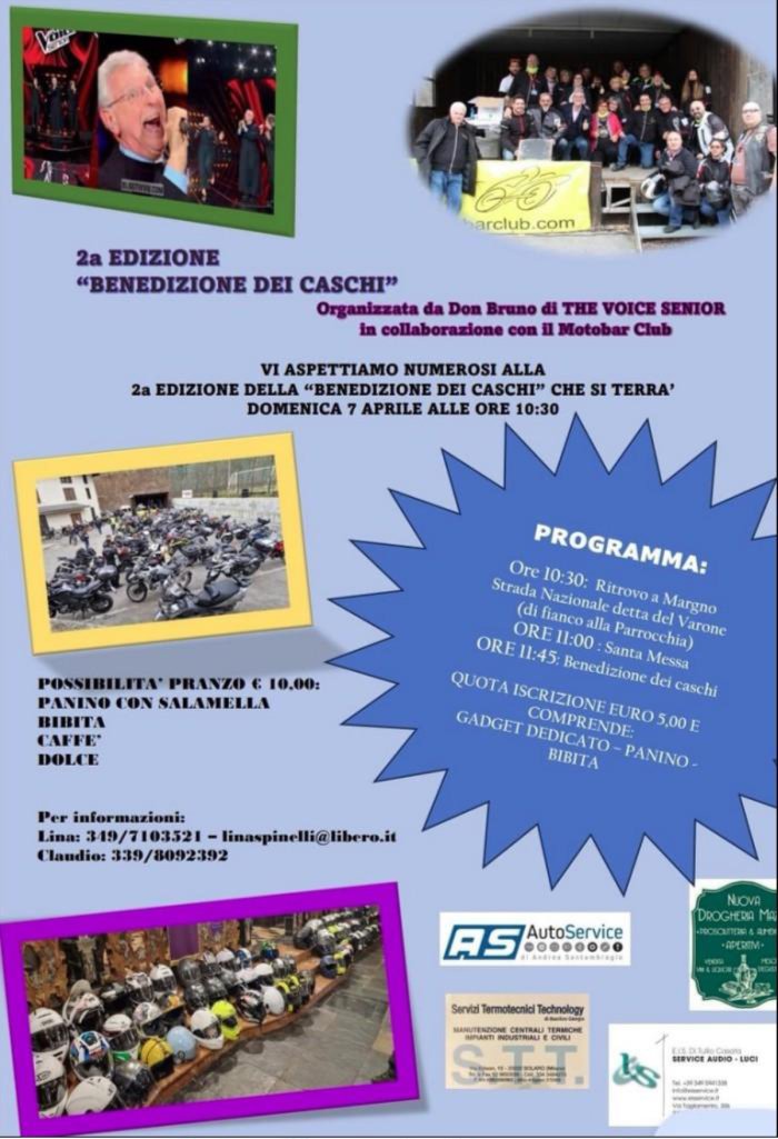 2^ EDIZIONE BENEDIZIONE DEI CASCHI