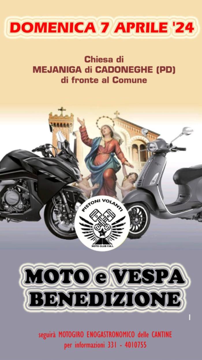 MOTO E VESPA BENEDIZIONE