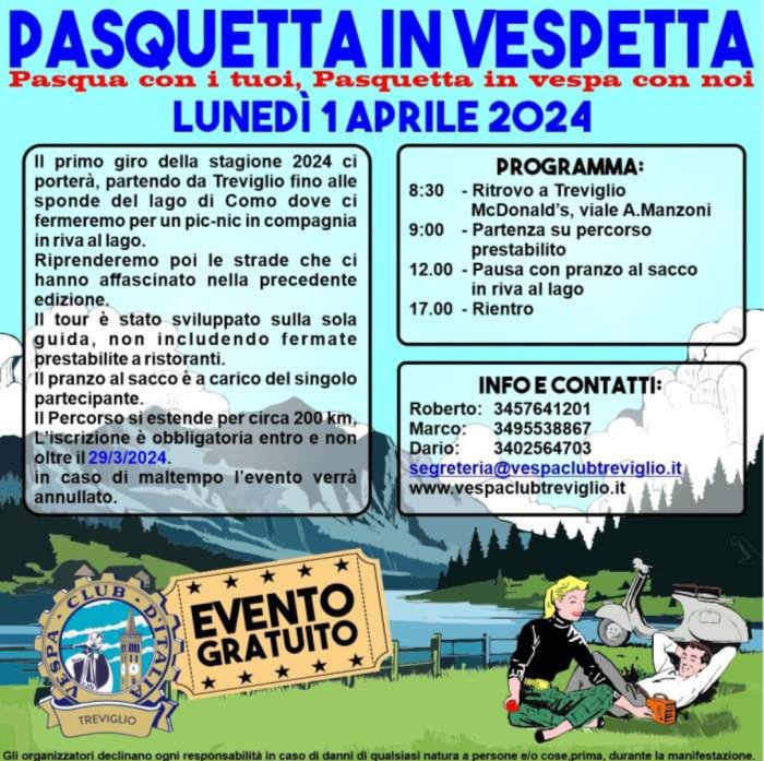 PASQUETTA IN VESPETTA