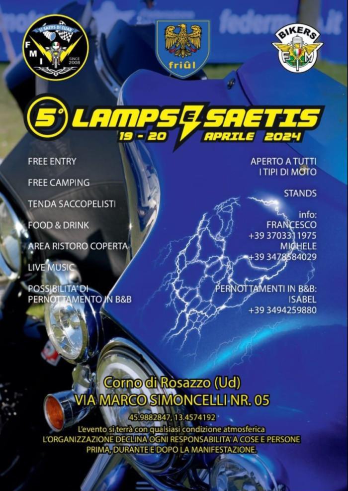 5° LAMPS E SAETIS