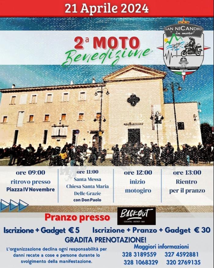 2^ MOTO BENEDIZIONE